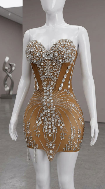 bling queen dress